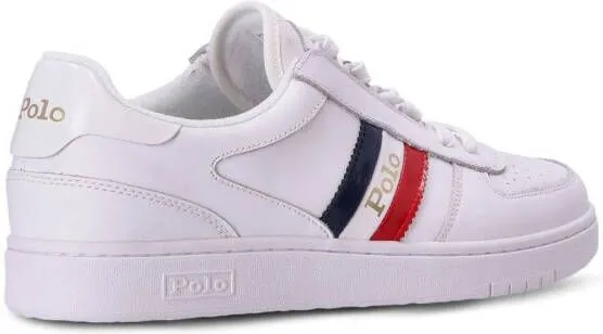 Polo Ralph Lauren high-top chunky leather sneakers White