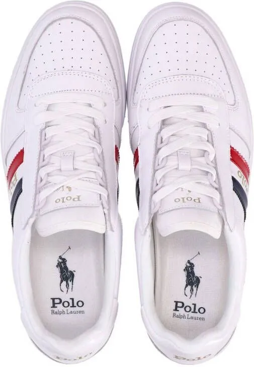 Polo Ralph Lauren high-top chunky leather sneakers White