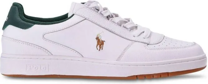 Polo Ralph Lauren high-top chunky leather sneakers White