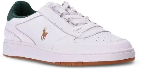 Polo Ralph Lauren high-top chunky leather sneakers White