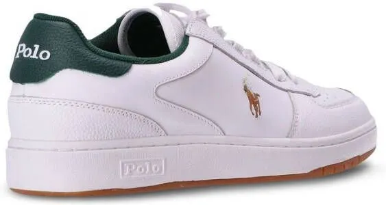 Polo Ralph Lauren high-top chunky leather sneakers White