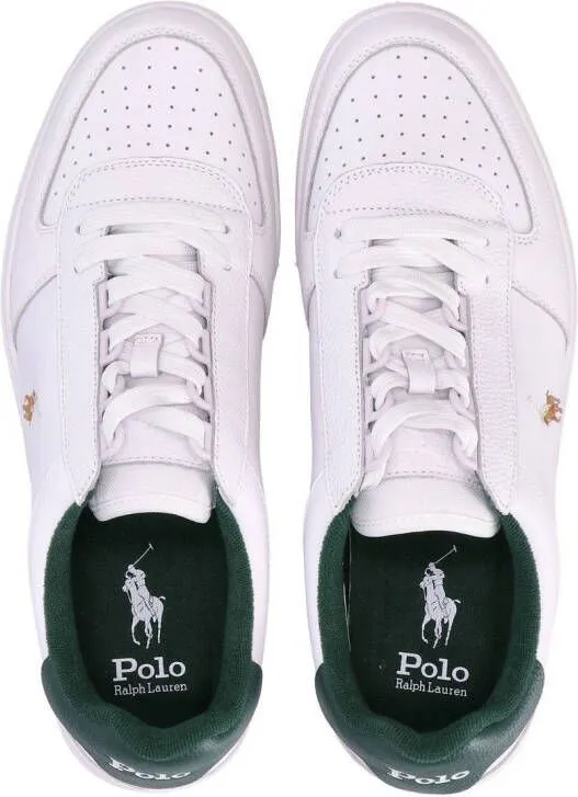 Polo Ralph Lauren high-top chunky leather sneakers White