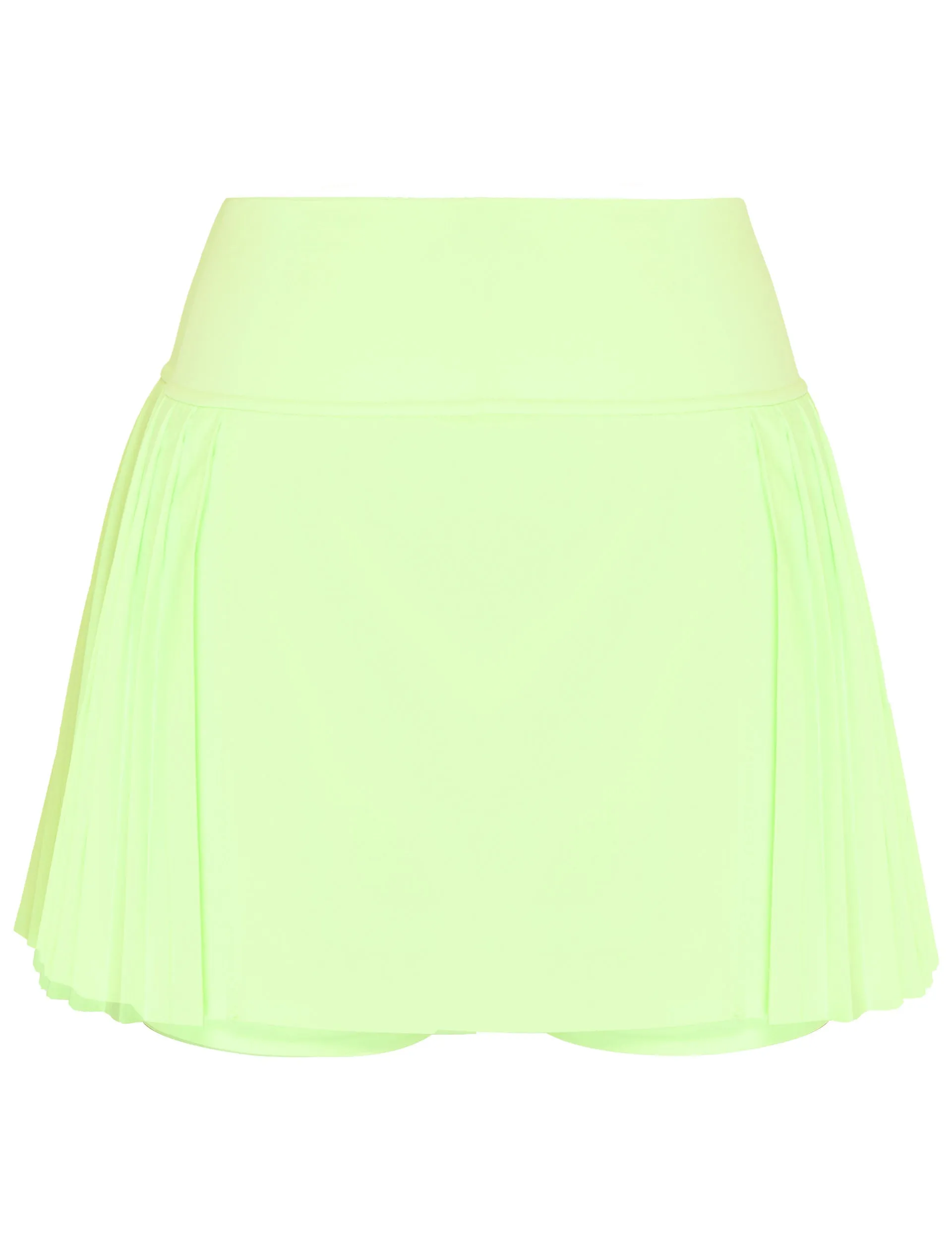 Power Match Point Pleat Tennis Skort - Matcha Green