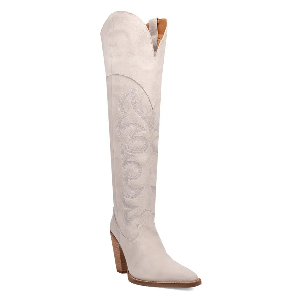 Primadonna Embroidered Snip Toe Zippered Cowboy Boots