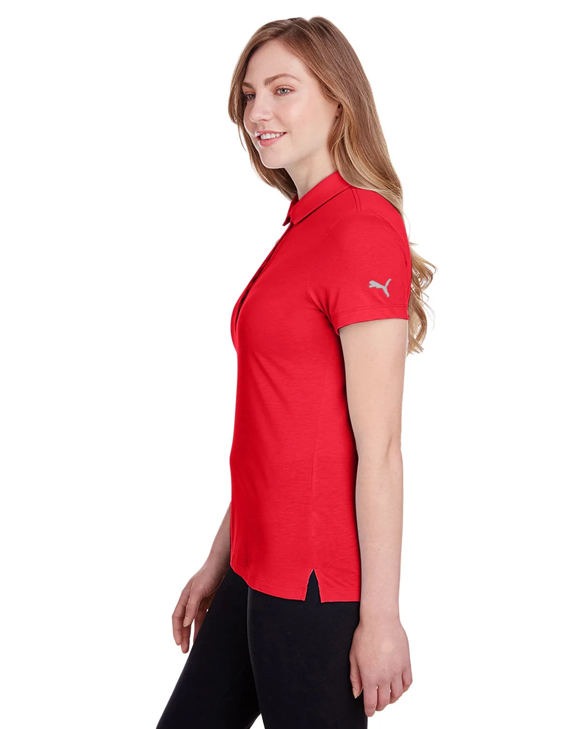 Puma Golf Ladies Fusion Polo, High Risk Red