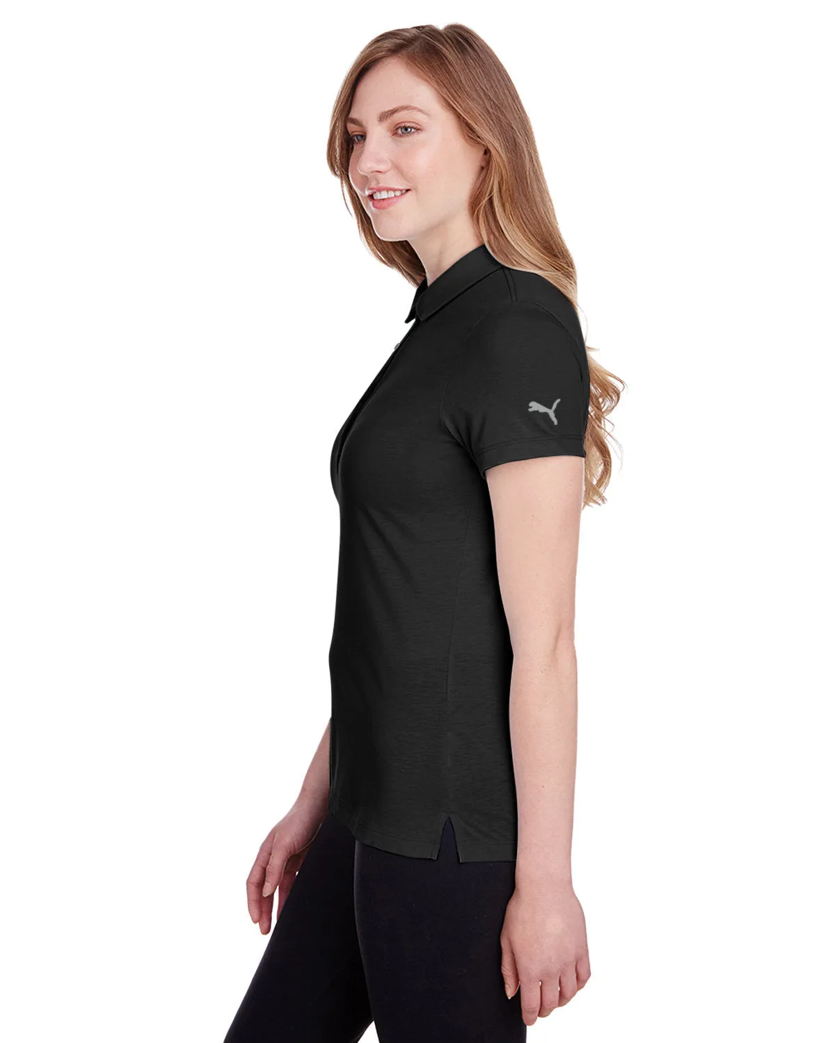 Puma Golf Ladies Fusion Polo, Puma Black