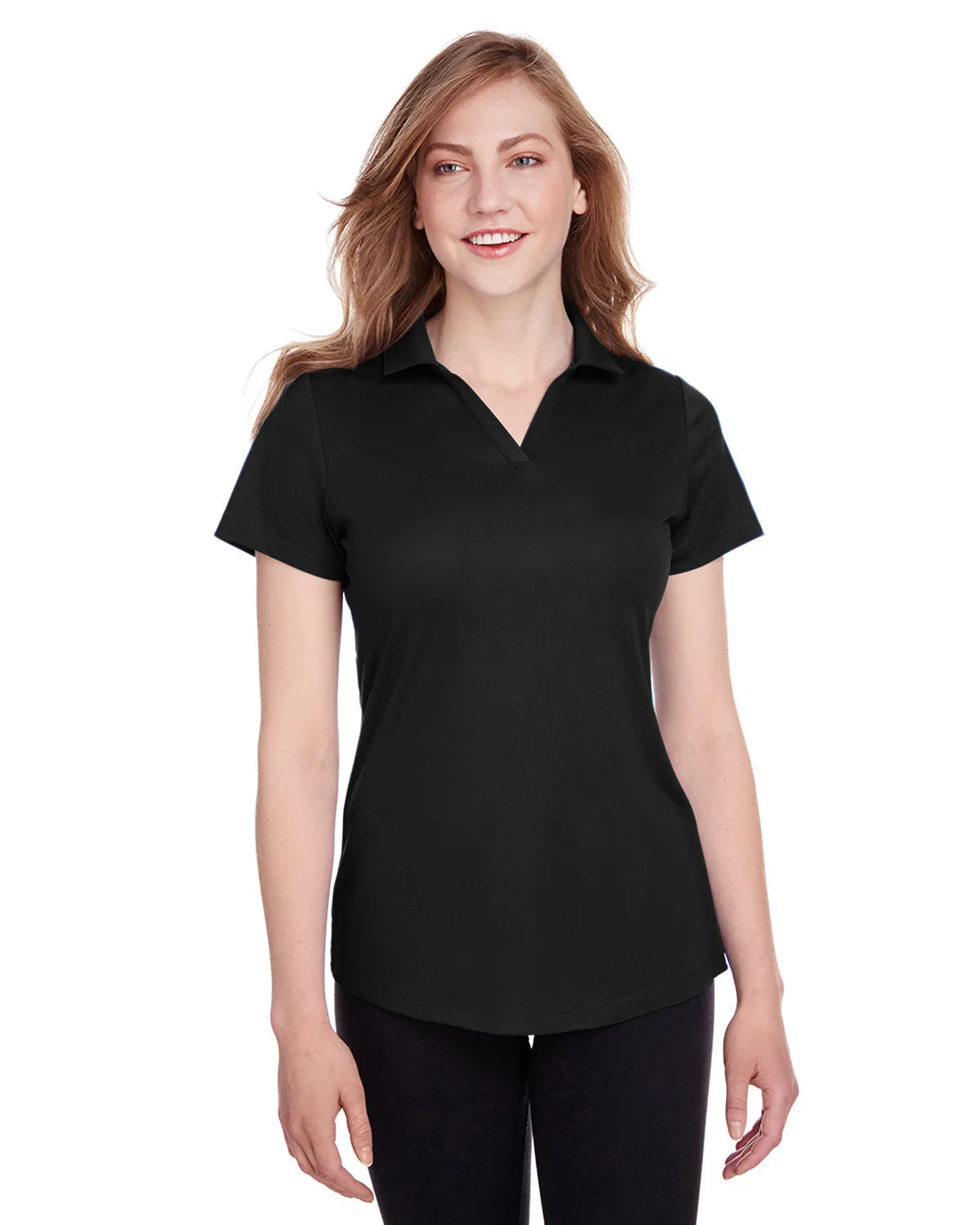 Puma Golf Ladies Icon Golf Polo, Puma Black