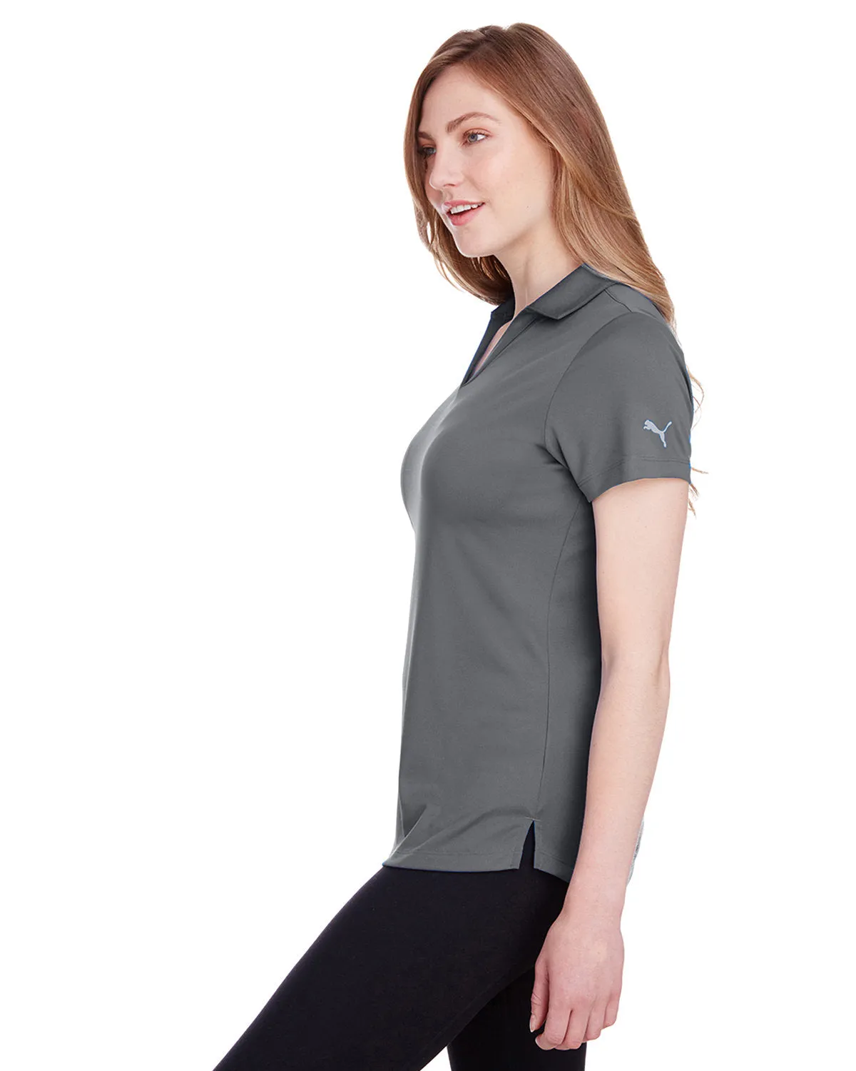 Puma Golf Ladies Icon Golf Polo, Quiet Shade