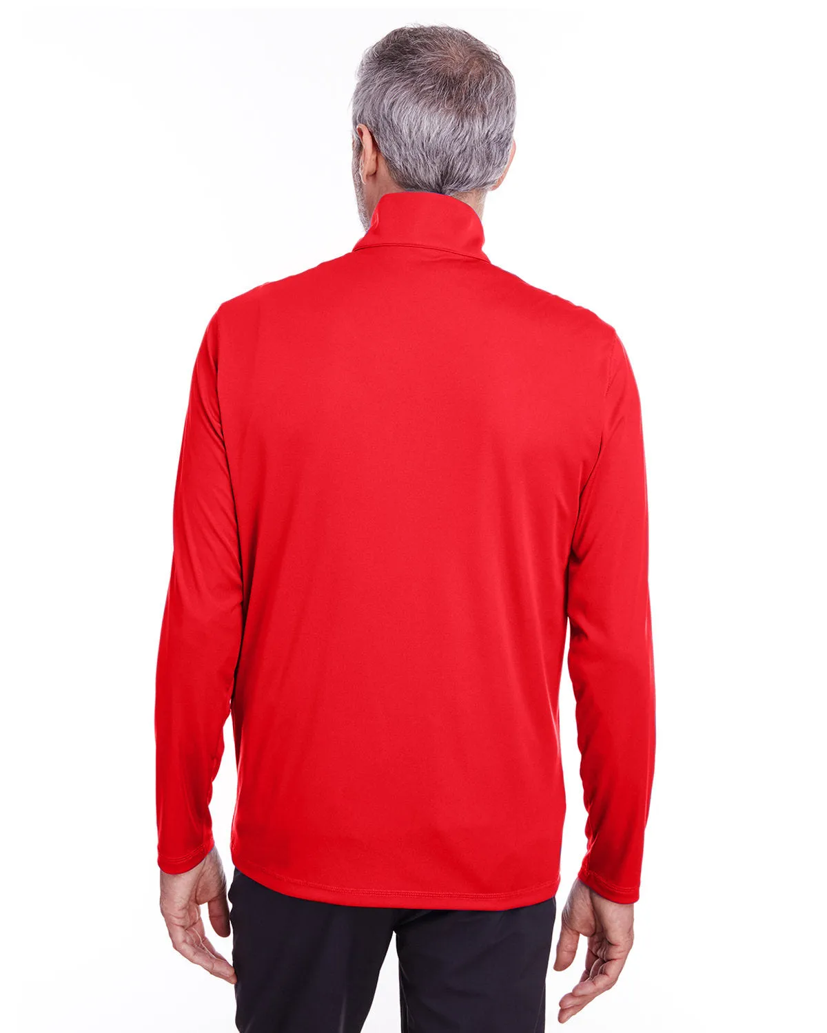 Puma Golf Men's Icon Quarter-Zip, High Risk Red