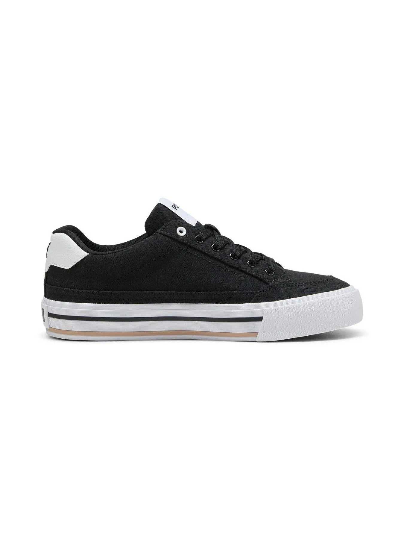 Puma Mens Court Classic Vulc Fs Trainers - Black/white