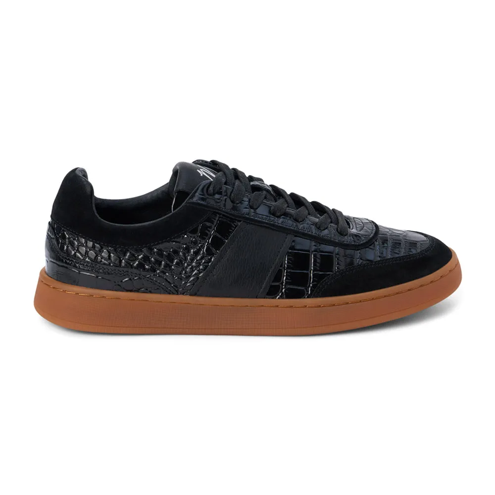 Quincy Croc Lace Up Sneakers