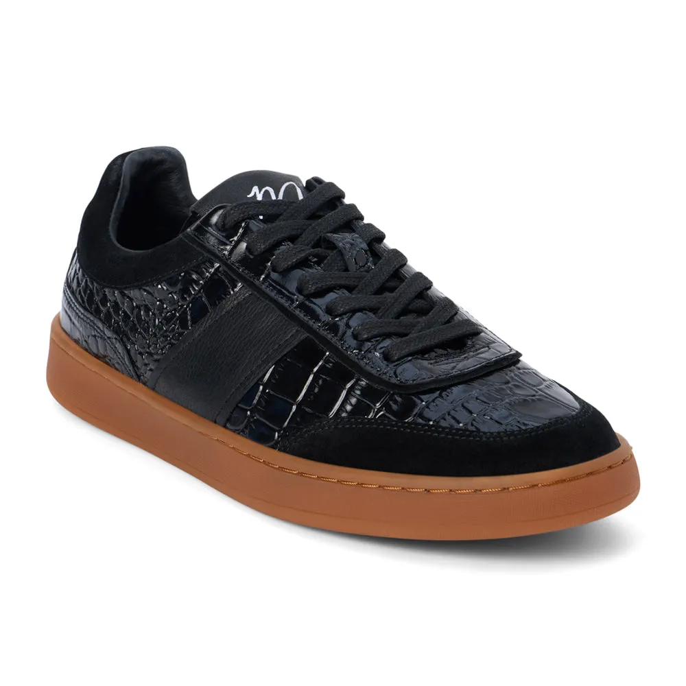 Quincy Croc Lace Up Sneakers