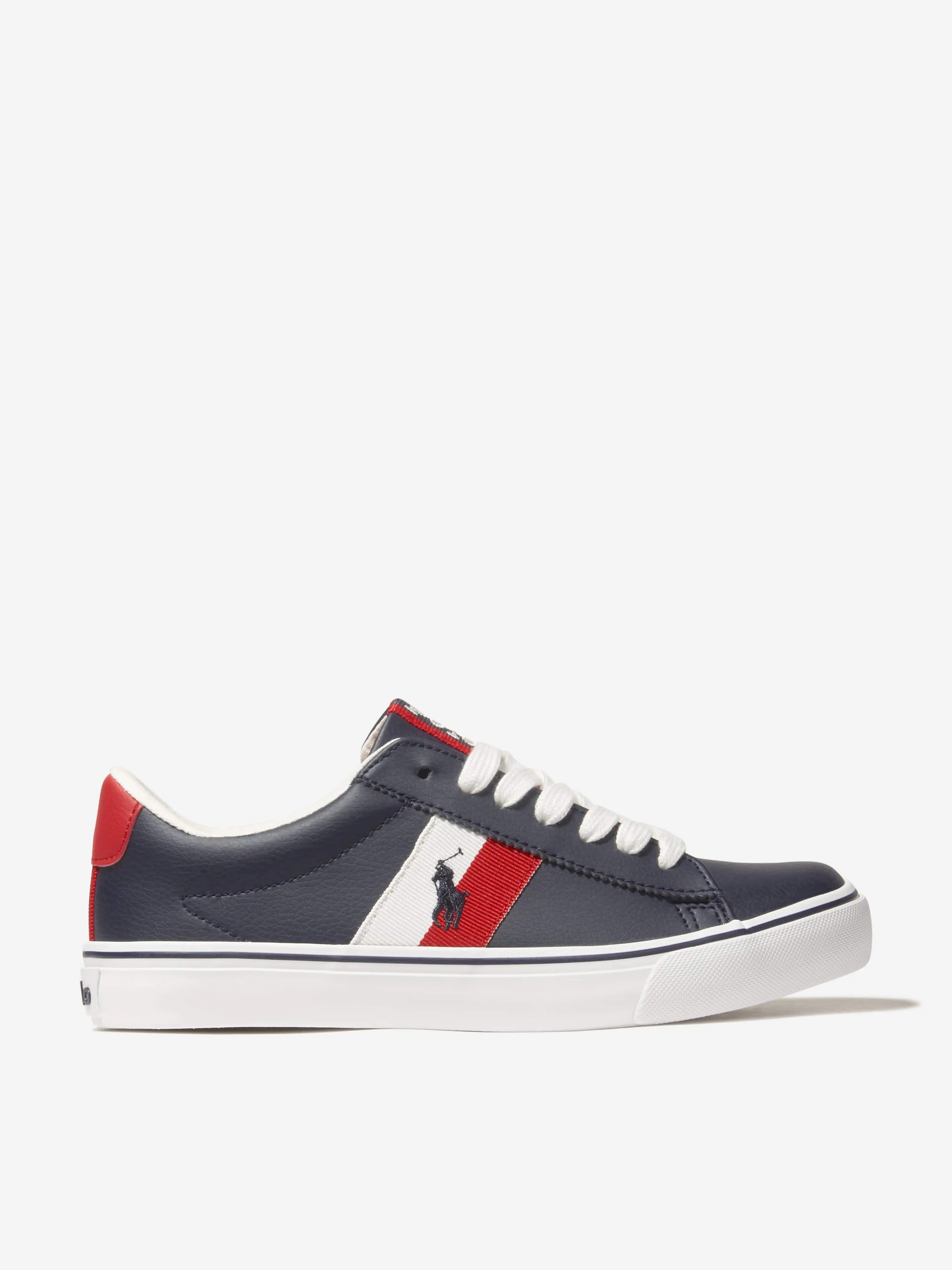 Ralph Lauren Boys Westcott II Trainers in Navy