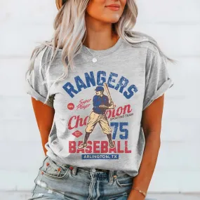 Rangers Vintage Baseball Team Tee