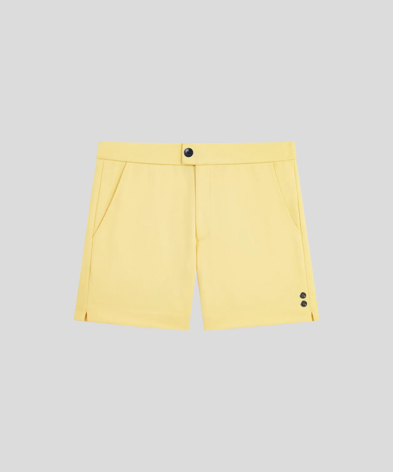 RD Tennis Shorts: Scandi Yellow