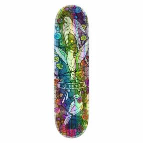 Real Skateboard Deck Kyle Holographic Cathedral Holo Rainbow Foil 8.38