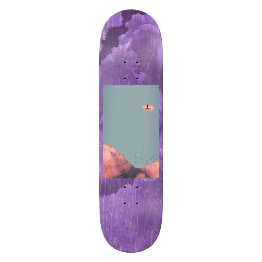 Real Skateboard Deck Kyle Thevi Purple 8.25