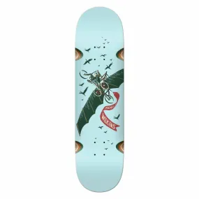 Real Skateboard Deck Wilkins Transport Light Blue 8.75