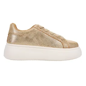 Record Metallic Platform Sneakers