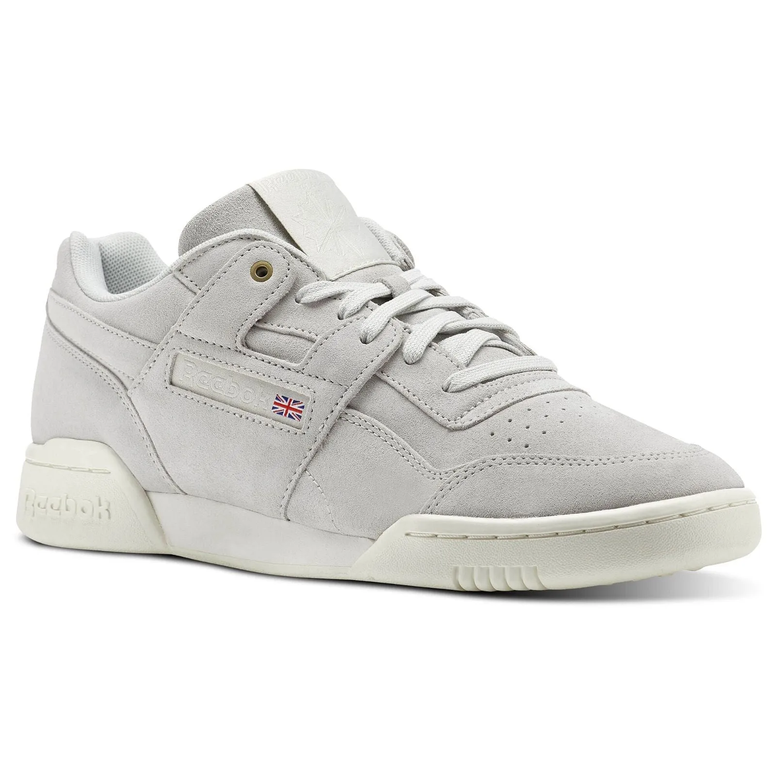 Reebok Classics X Montana Cans Workout Plus Trainers - Marble & Chalk