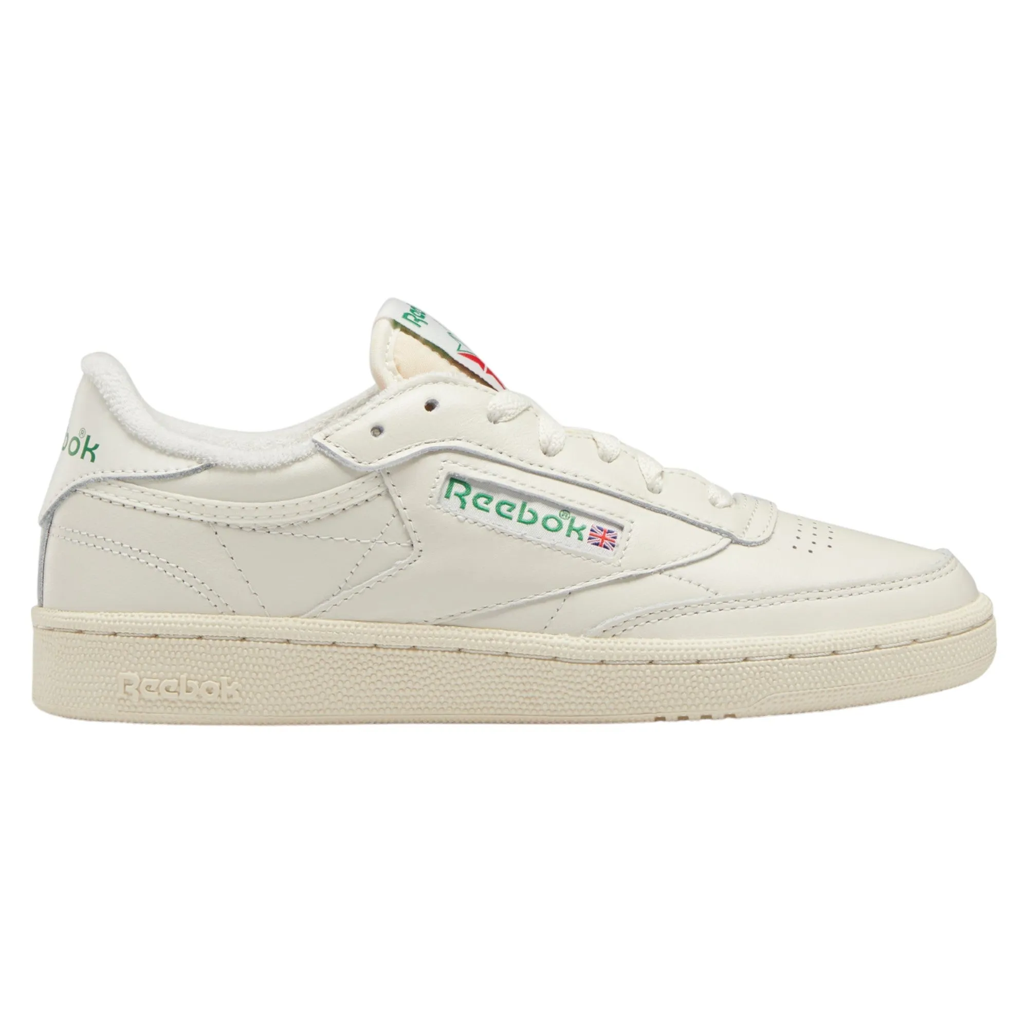 Reebok Womens Club C 85 Vintage Trainers - Chalk Green