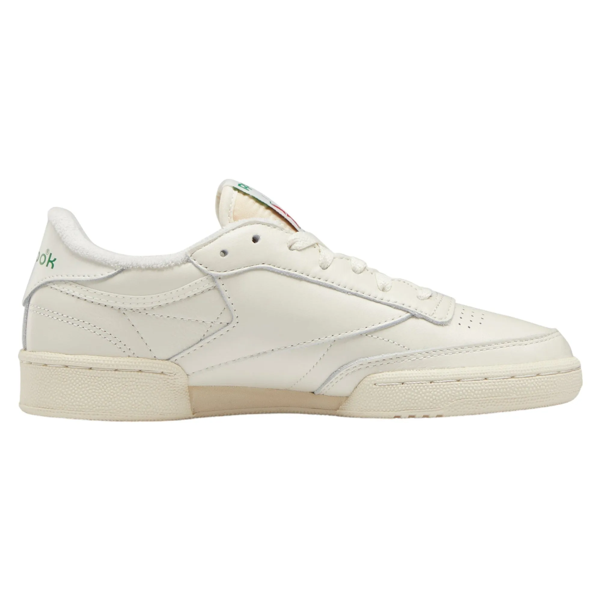 Reebok Womens Club C 85 Vintage Trainers - Chalk Green