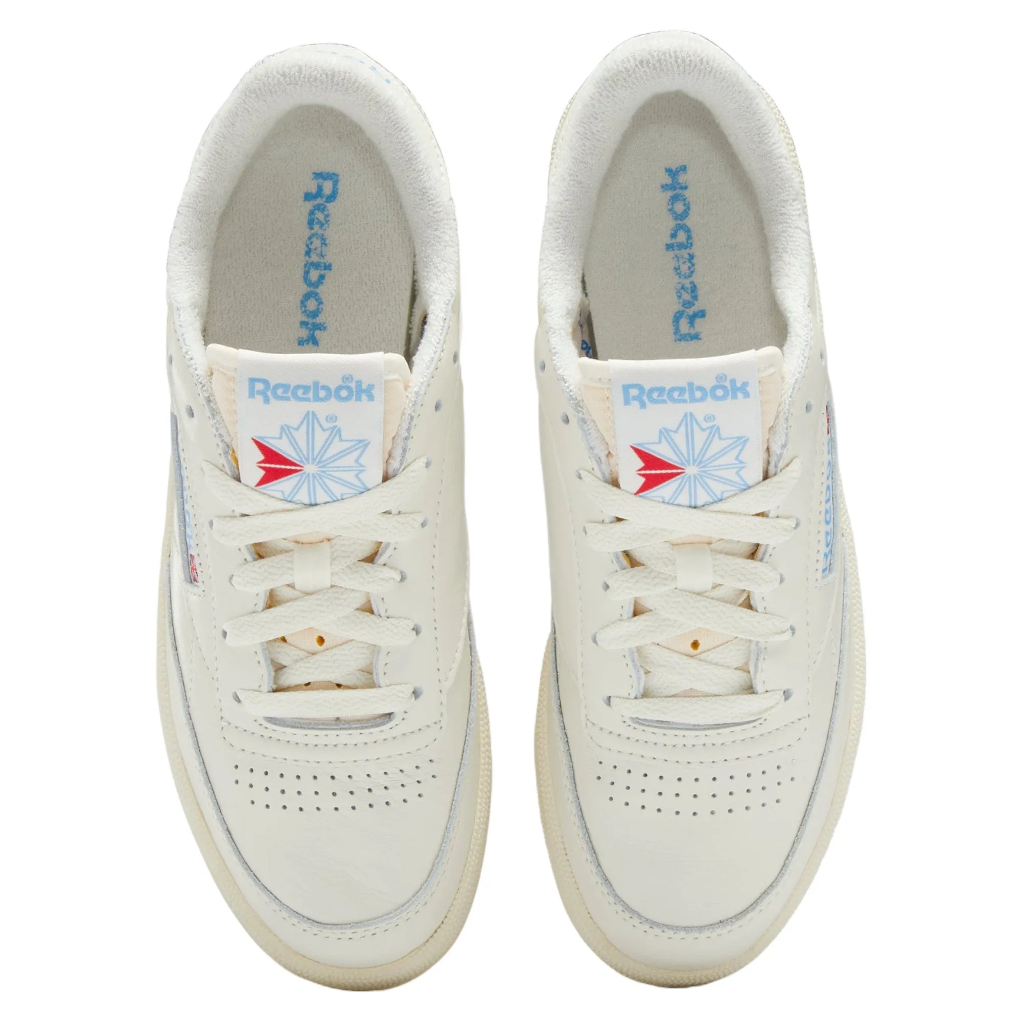 Reebok Womens Club C 85 Vintage Trainers - Chalk Sky Blue