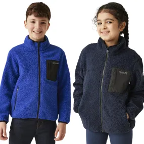 Regatta Kids Frankie Full Zip Outdoor Borg Fleece Jacket