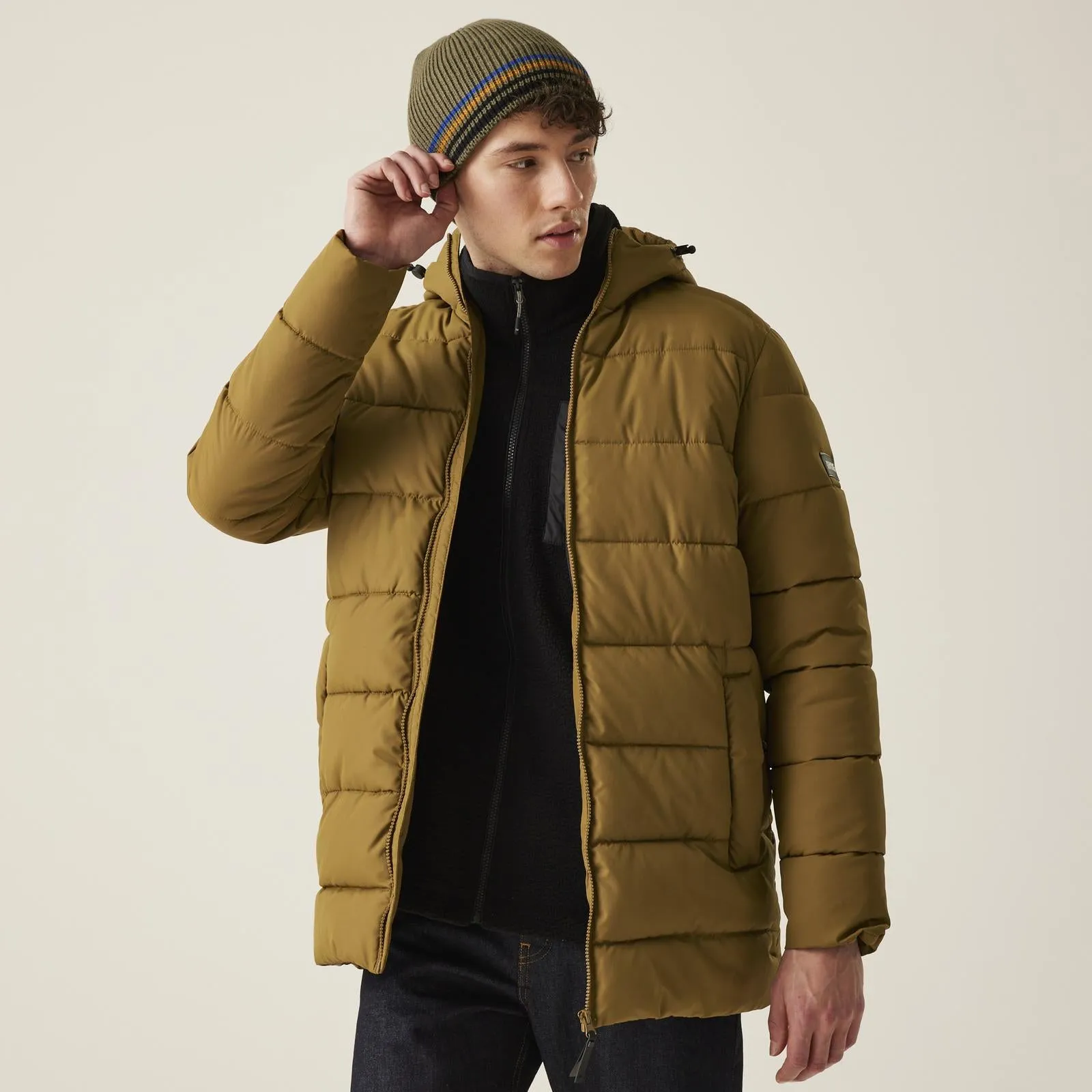 Regatta Mens Laviver Hooded Winter Padded Jacket