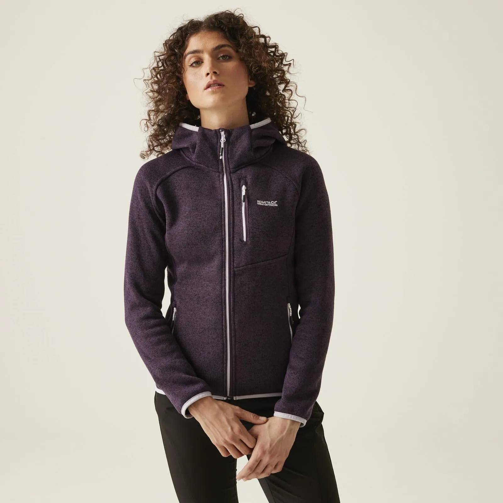 Regatta Newhill Full Zip Hooded Winter Fleece Jacket