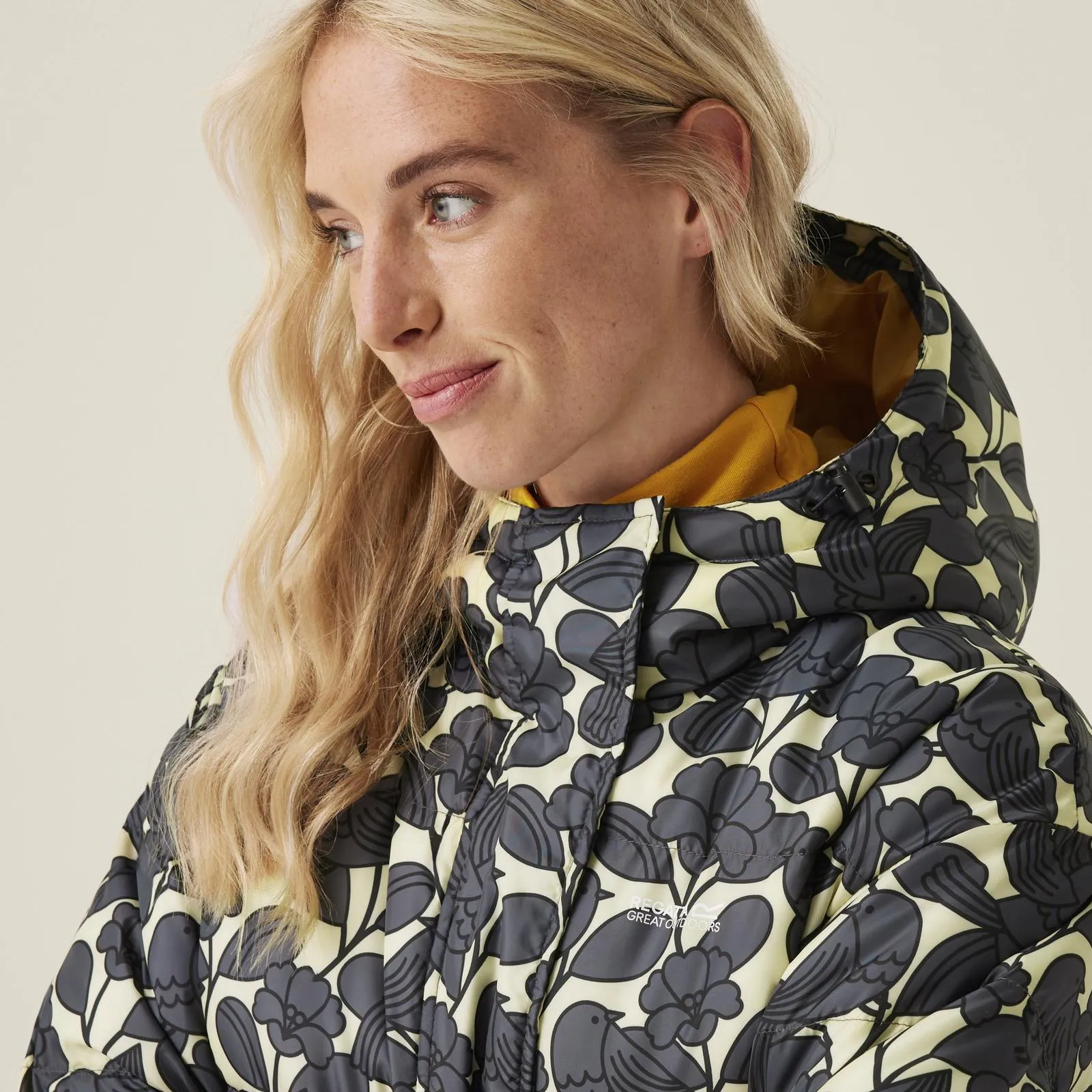 Regatta Womens Orla Kiely Oversized Winter Padded Jacket