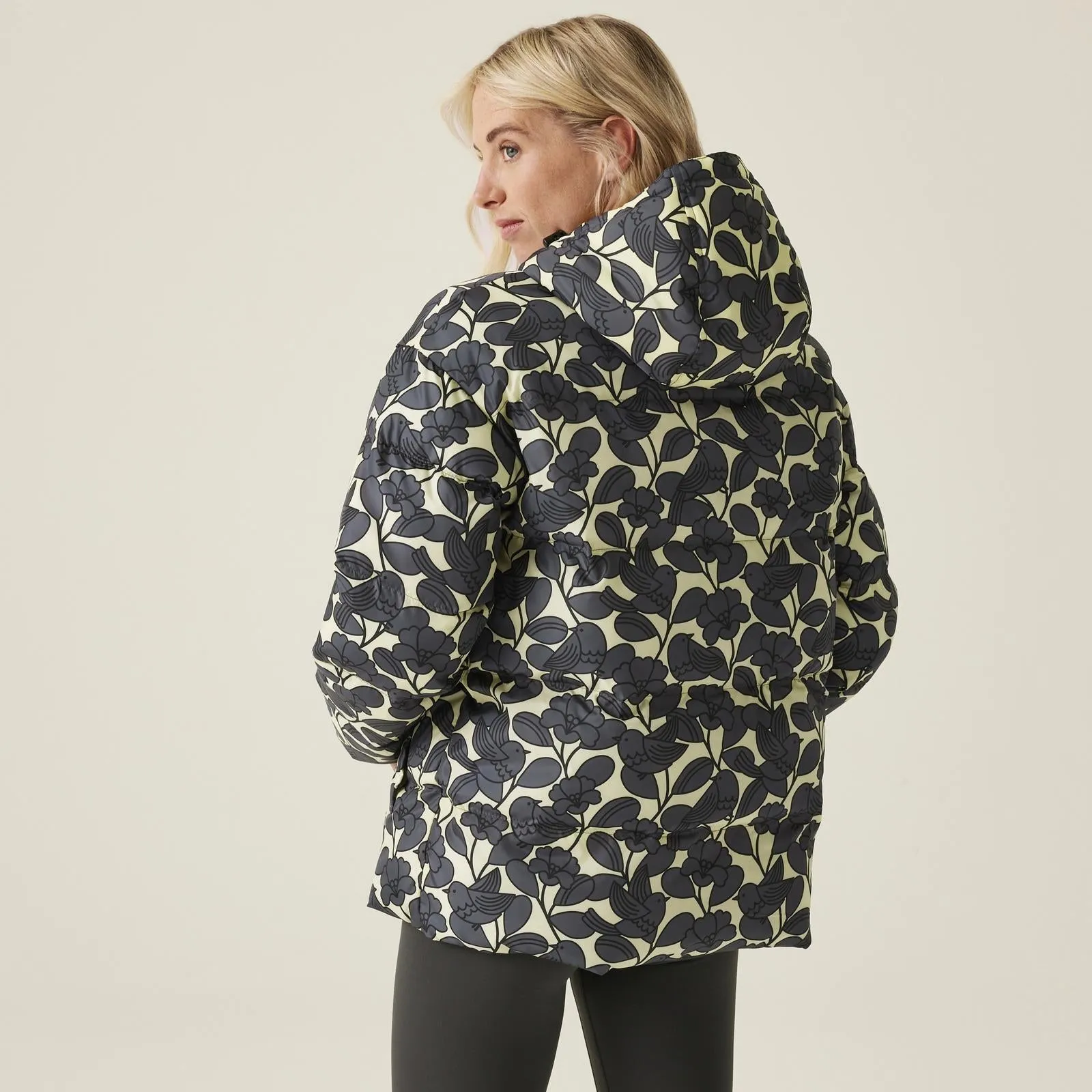 Regatta Womens Orla Kiely Oversized Winter Padded Jacket