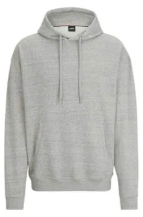 Regular-fit hoodie with embroidered logo