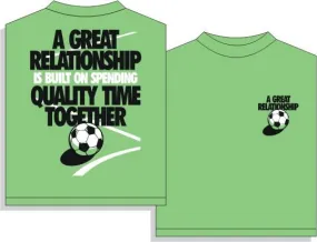 Relationship Soccer Short Sleeve T-Shirt