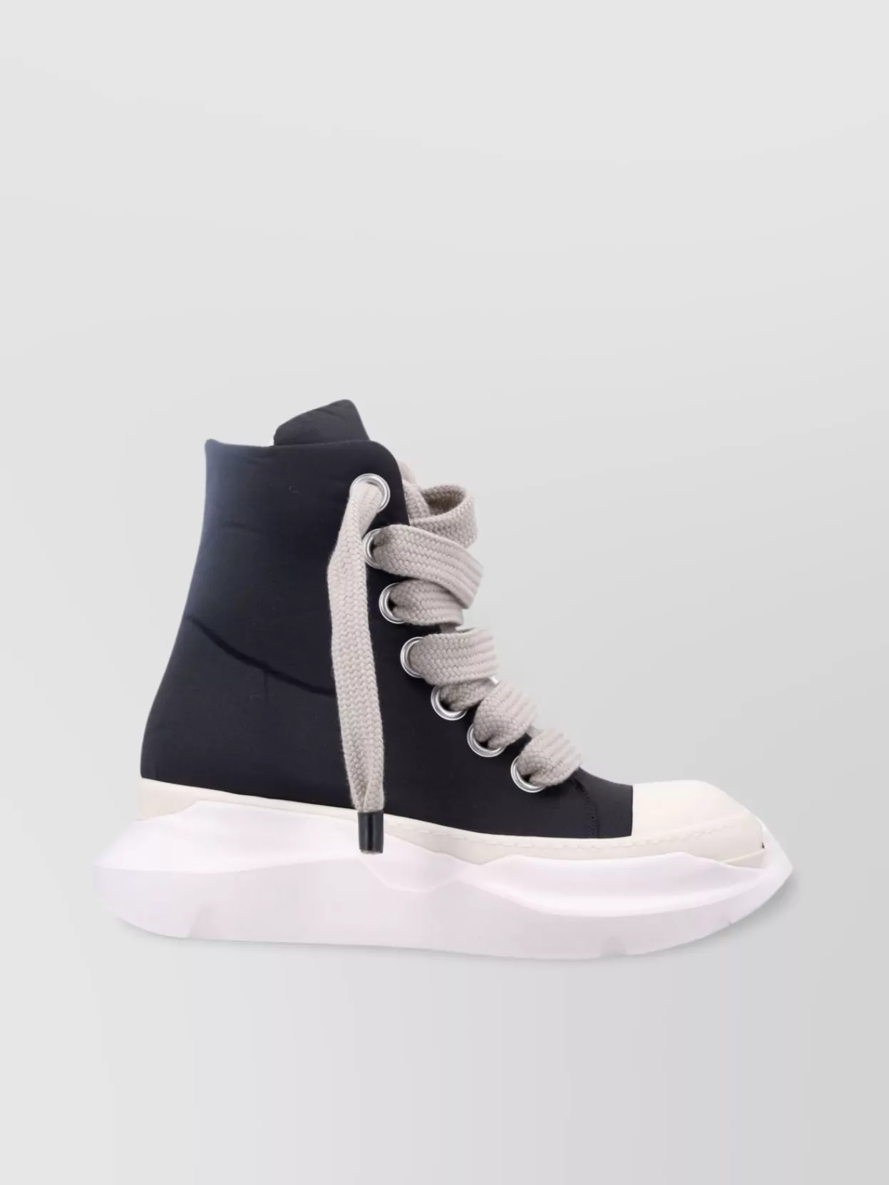 Rick Owens Drkshdw   Chunky sole high-top sneakers with metal eyelets