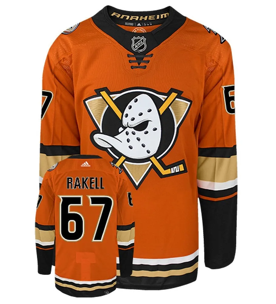 Rickard Rakell Anaheim Ducks Adidas Primegreen Authentic NHL Hockey Jersey     