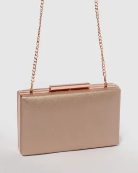 Rose Gold Clutch Bag