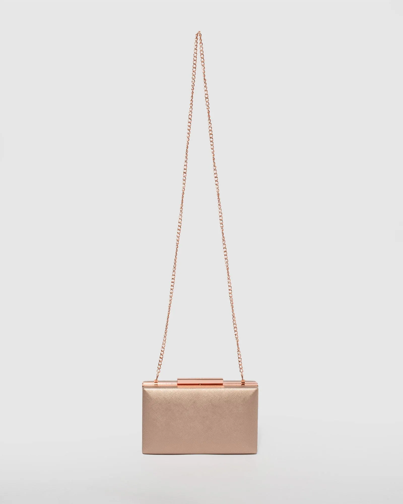 Rose Gold Clutch Bag