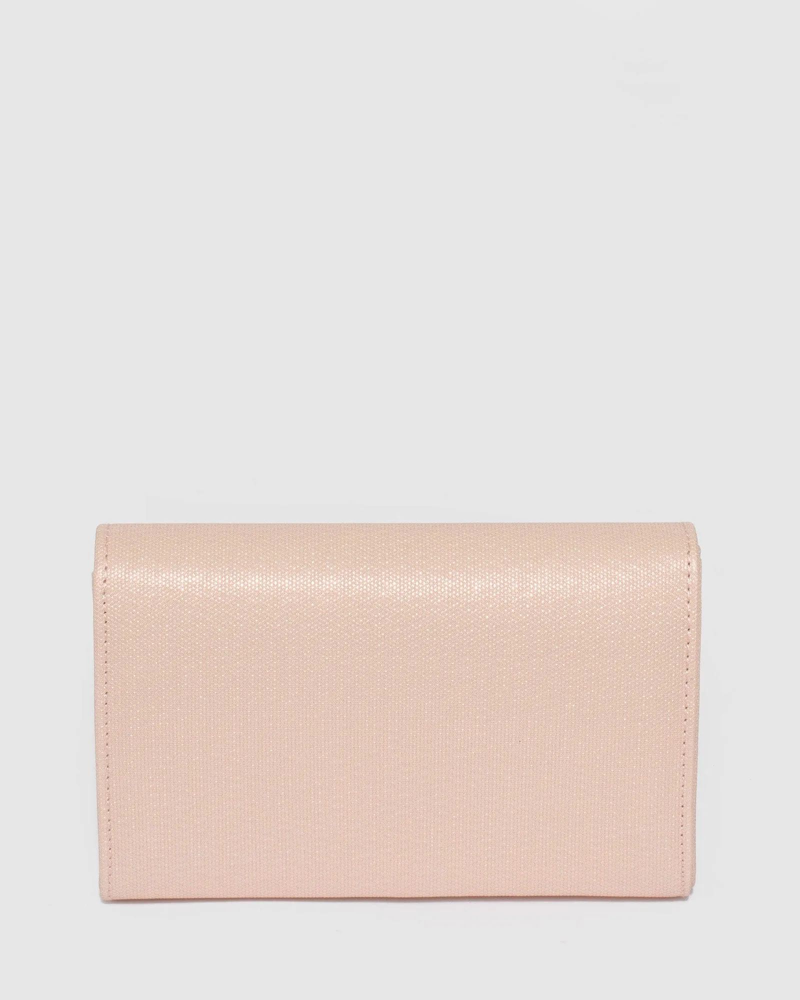 Rose Gold Madi Envelope Clutch Bag