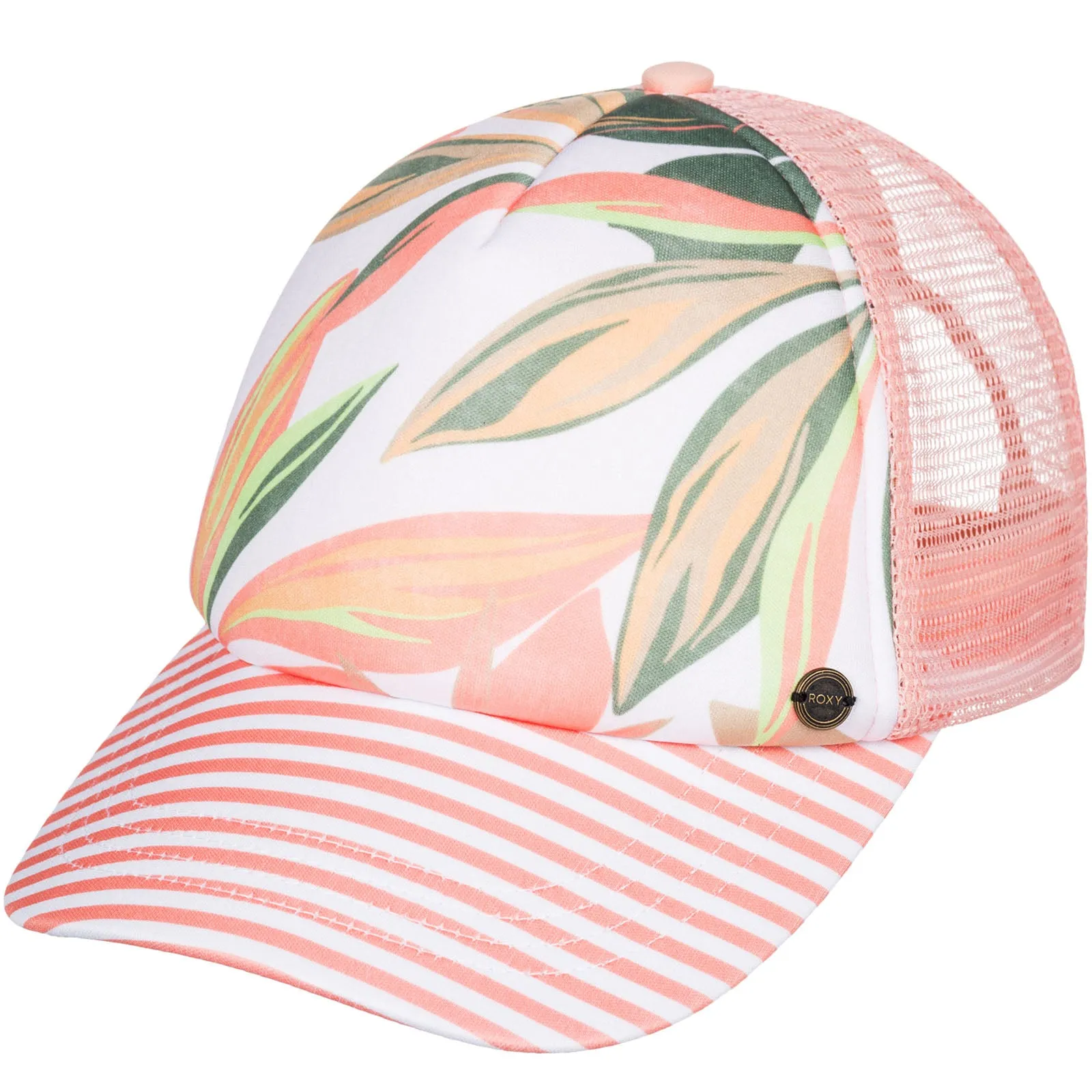 Roxy Womens Beautiful Morning Mesh Trucker Baseball Cap