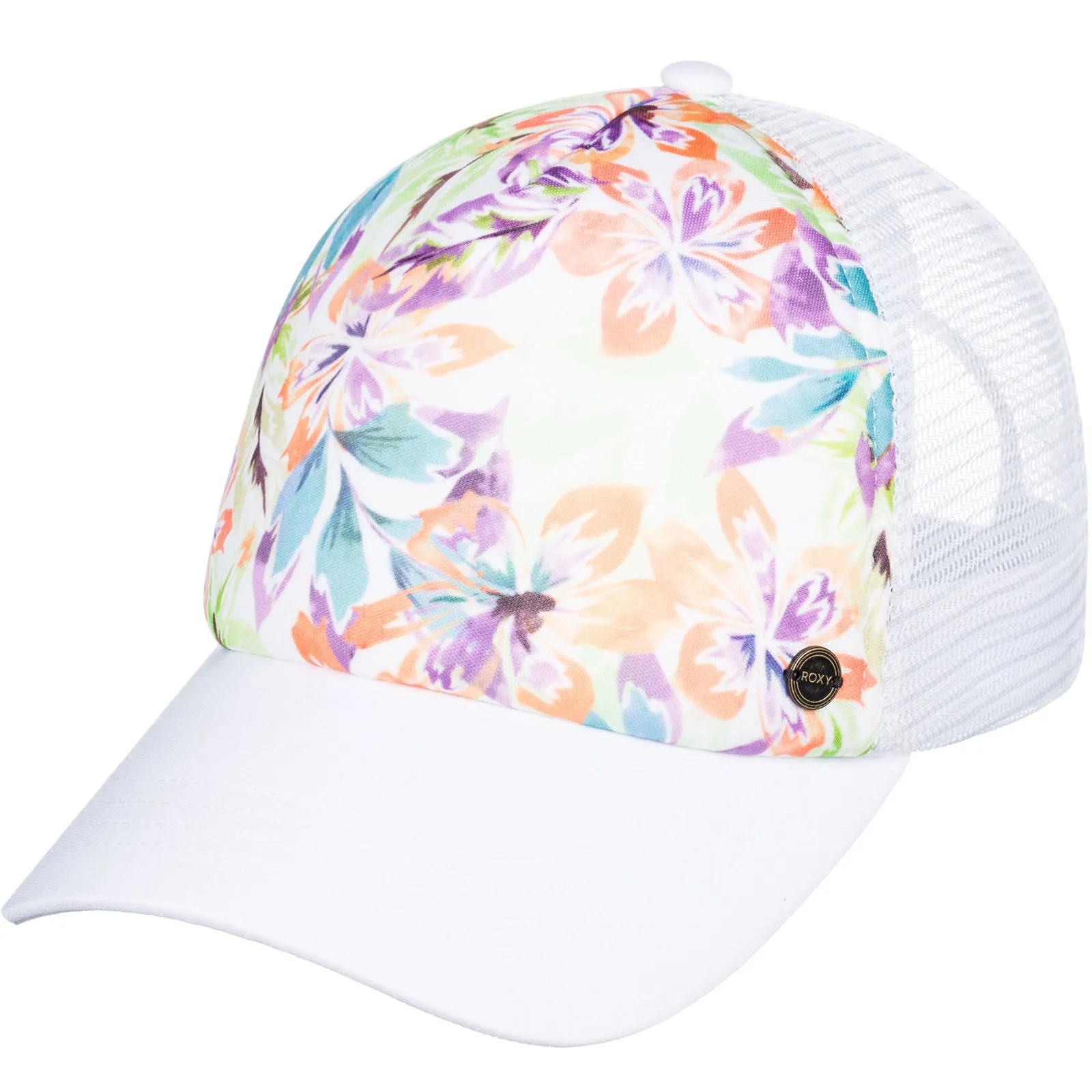 Roxy Womens Beautiful Morning Mesh Trucker Baseball Cap