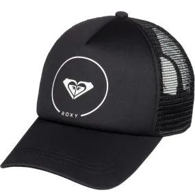 Roxy Womens Truckin Mesh Trucker Baseball Cap - Black