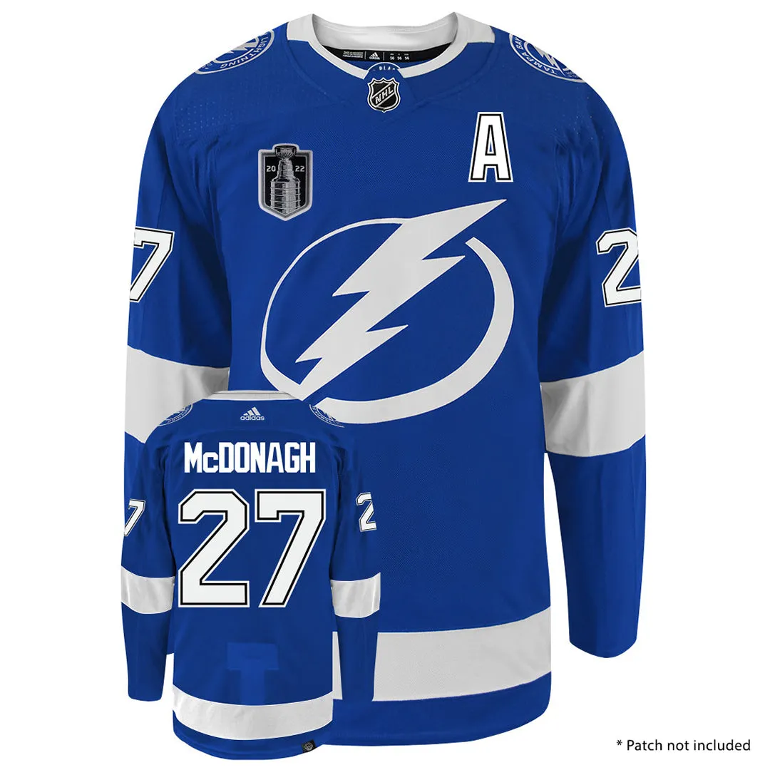 Ryan McDonagh Tampa Bay Lightning Adidas Primegreen Authentic NHL Hockey Jersey     