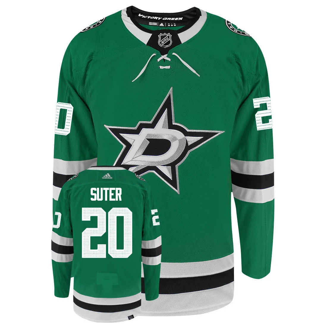 Ryan Suter Dallas Stars Adidas Primegreen Authentic NHL Hockey Jersey     