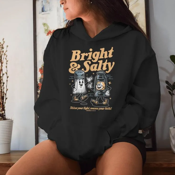 Salt & Light Of The World Matthew 5 Bible Verse Christian Women Hoodie