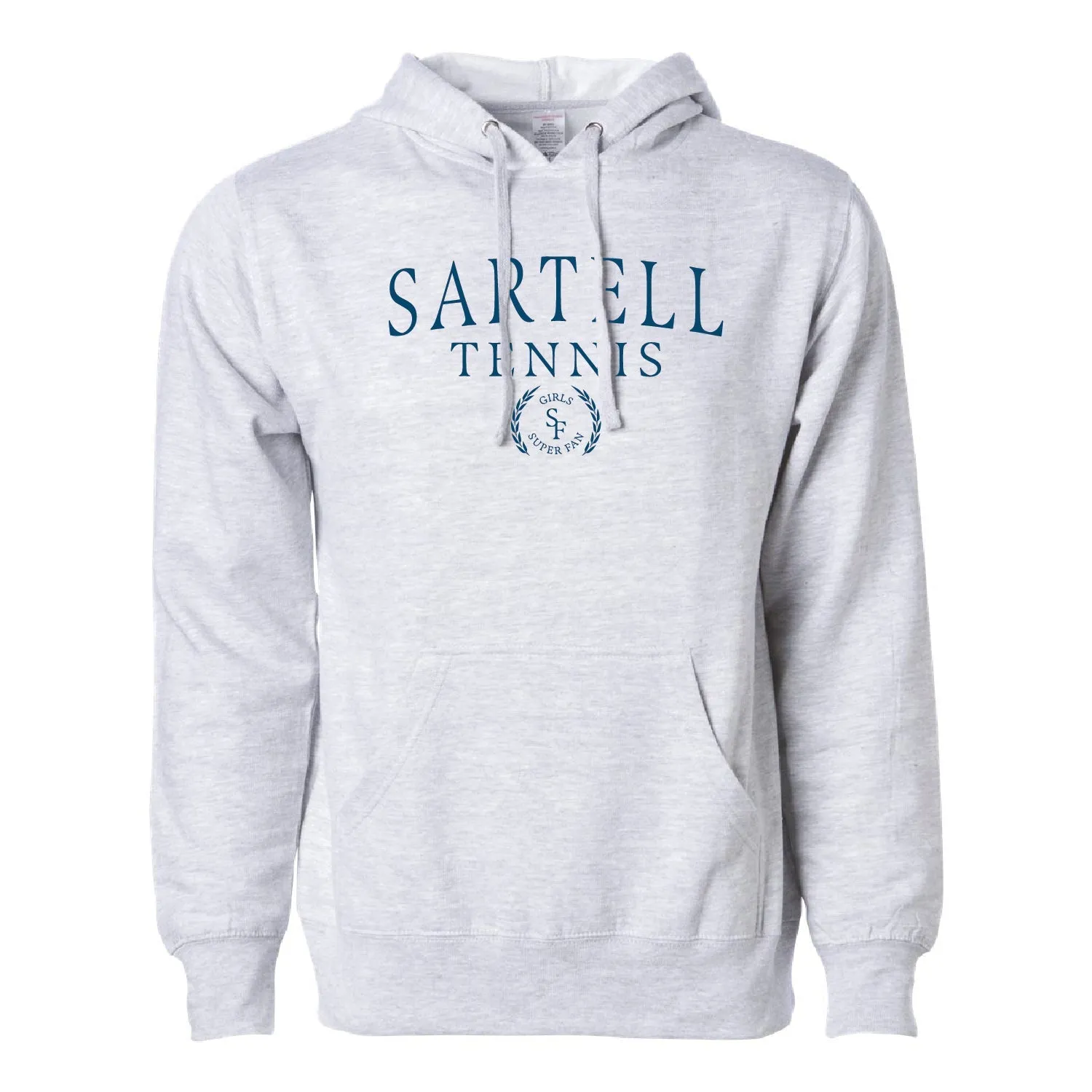 Sartell Tennis Super Fan Unisex Midweight Hooded Sweatshirt