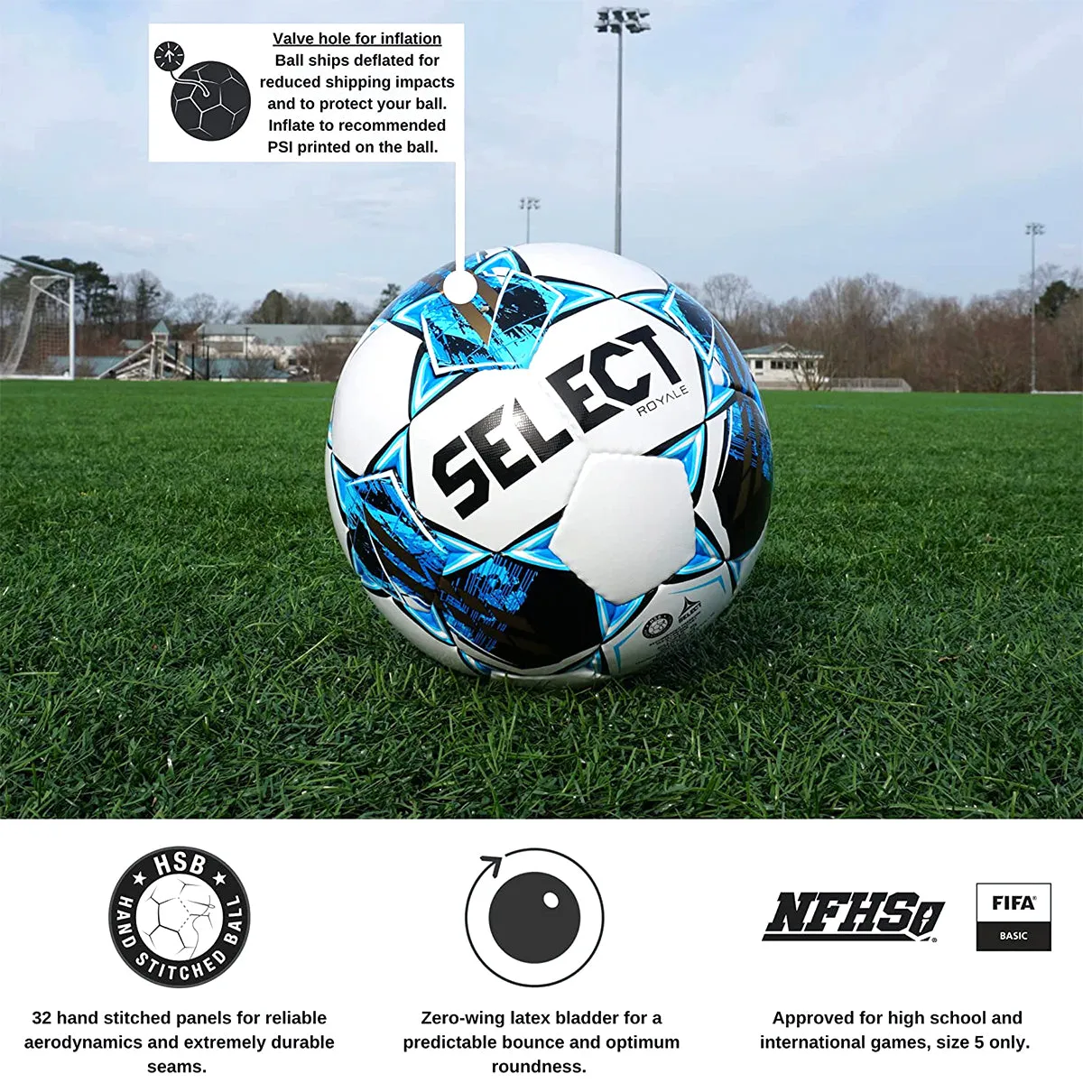 Select Royale v22 Soccer Ball