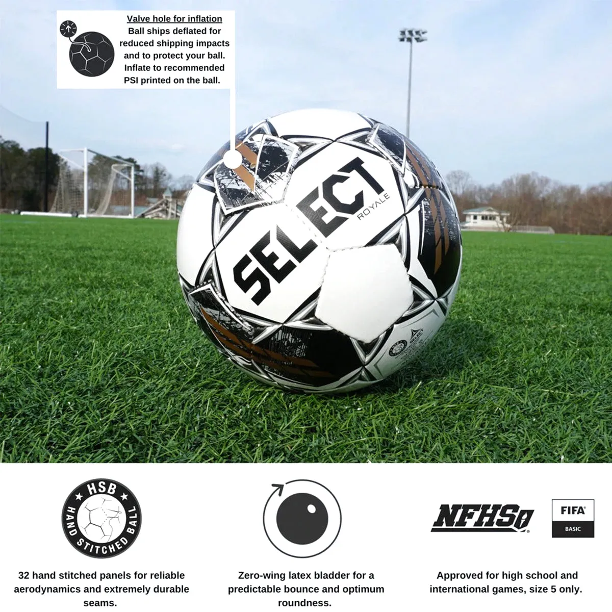 Select Royale v22 Soccer Ball