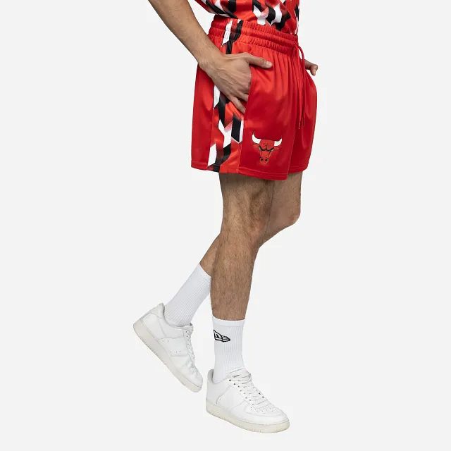 Shorts Chicago Bulls NBA Soccer Pack Rojo