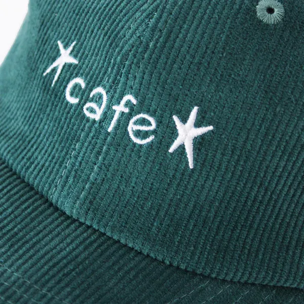 Skateboard Cafe Great Place Cord Cap - Dark Teal